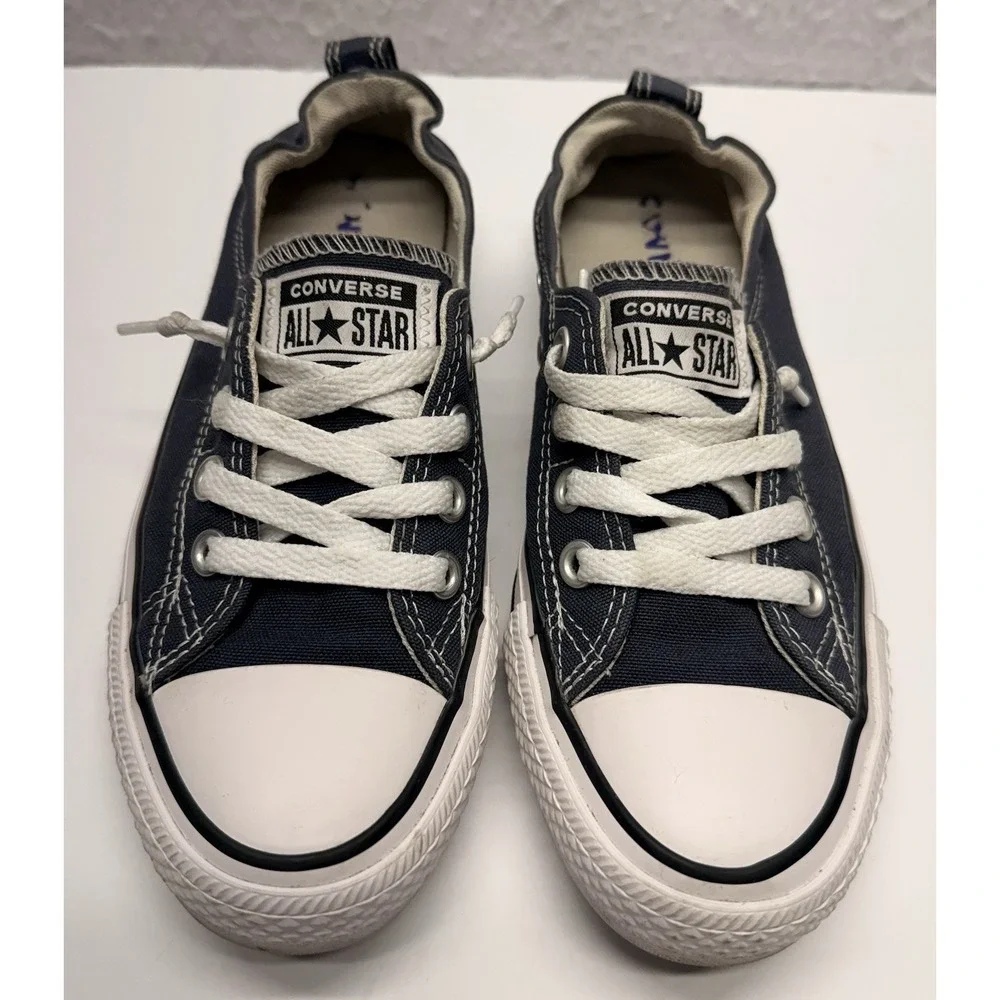 Converse Chuck Taylor All Star Shoreline Slip Navy Women's Size 6.5 Low 537080F